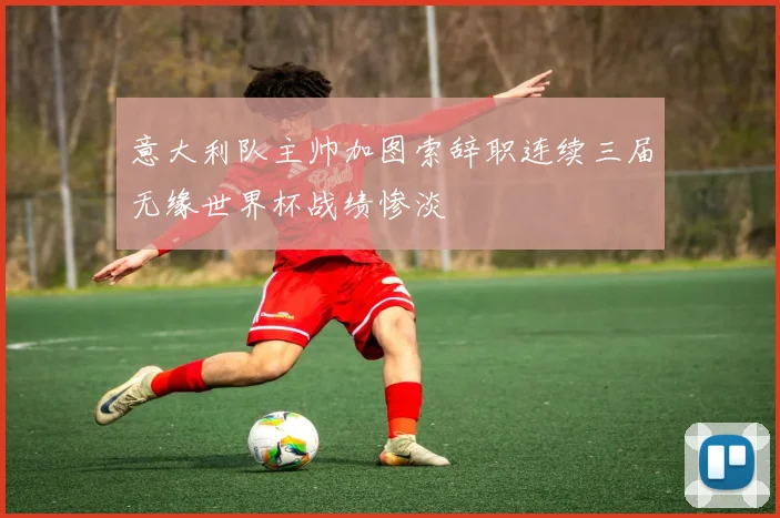 意大利队主帅加图索辞职连续三届无缘世界杯战绩惨淡